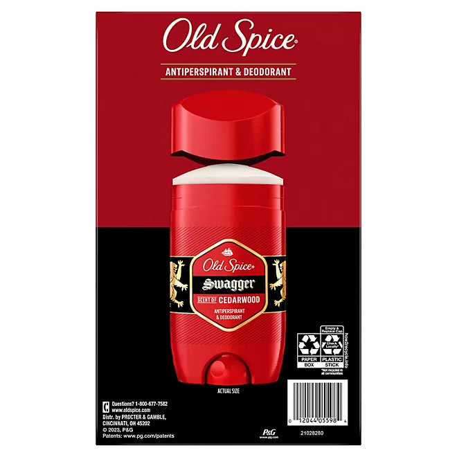 Old Spice Swagger Antiperspirant & Deodorant for Men, 2.6 oz.