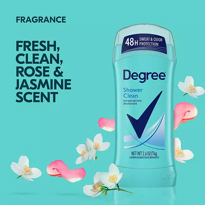 Degree Antiperspirant Deodorant, Shower Clean