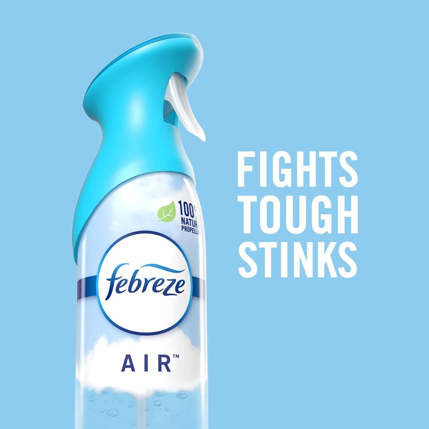 Febreze Air Freshener Spray/Deodorizer Odor Fighter Spray For Strong Odors, Heavy Duty Crisp Clean Scent, 8.8 Oz