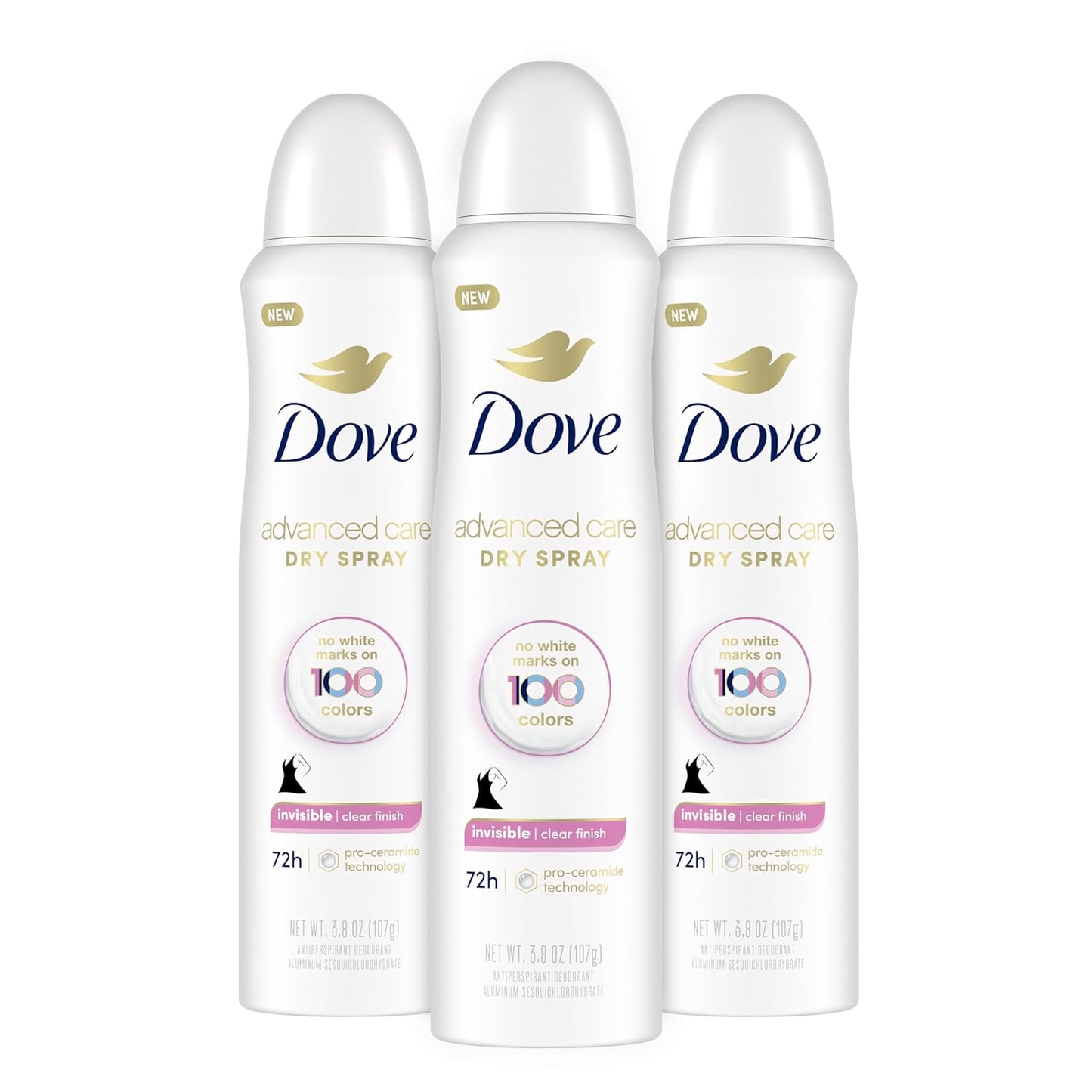 Dove Invisible Dry Spray Antiperspirant Deodorant