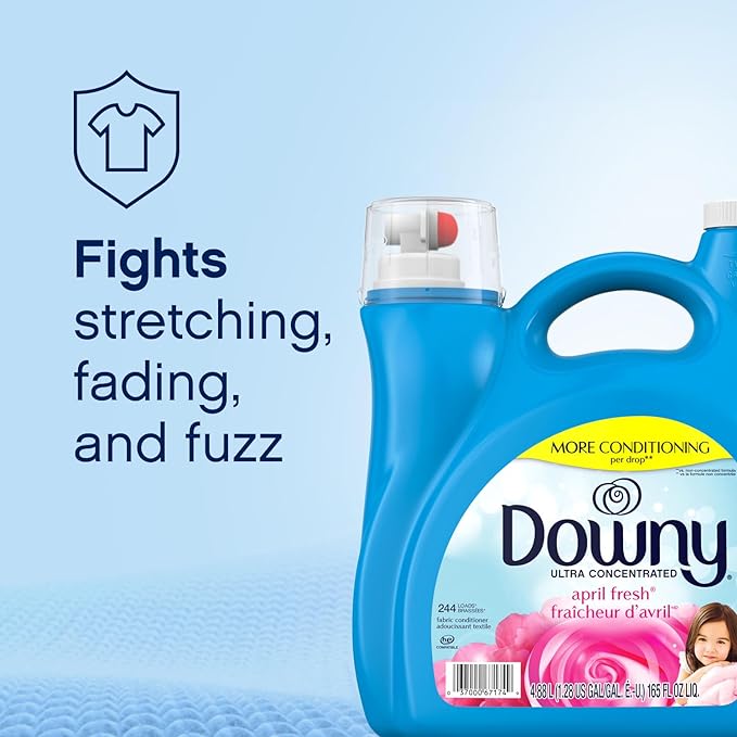 Downy Ultra Laundry Liquid Fabric Softener, April Fresh