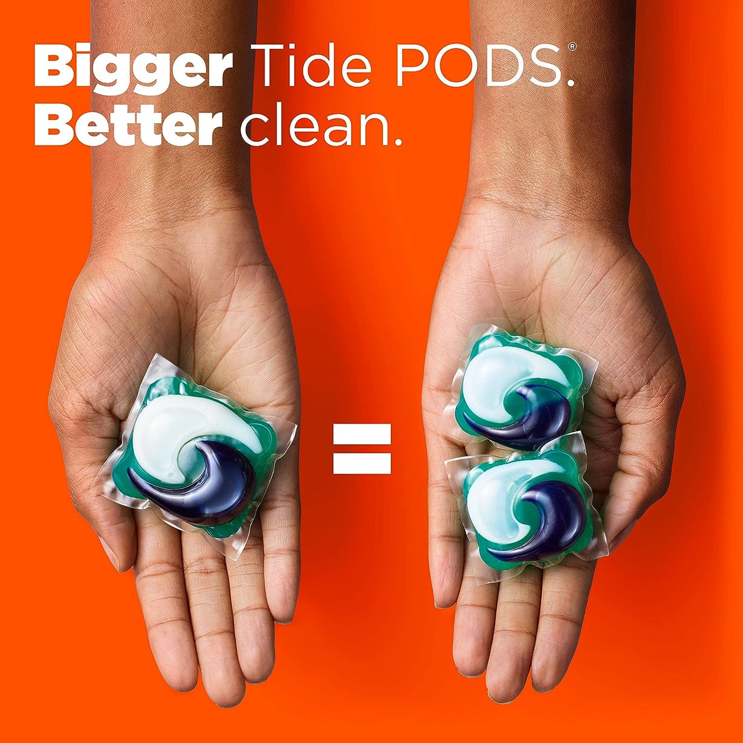 Tide Power Pods Laundry Detergent Pacs with Febreze Freshness with Odor Eliminators, Botanical Rain Scent, 45 Count